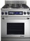 Dacor Epicure 30" Stainless Steel Slide-In Liquid Propane Dual Fuel Range