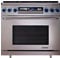 Dacor Epicure 36" Stainless Steel Freestanding Liquid Propane High Altitude Dual Fuel Range