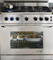 Dacor Epicure 36" Slide In Stainless Steel Gas Range