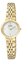 Citizen Eco-Drive Silhouette Womens Stainless Steel Gold-Tone Watch