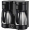 Krups Black Dual Carafe Coffee Machine