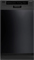Frigidaire Black 18" Built-In Dishwasher