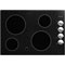 Frigidaire 30" Black With White Knobs Electric Cooktop