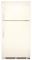 Frigidaire FFTR1513LQ Bisque Top Freezer Refrigerator