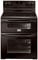 Frigidaire Gallery 30" Black Freestanding Electric Double Oven Range