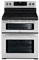 Frigidaire Gallery 30" Stainless Steel Freestanding Electric Double Oven Range