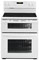 Frigidaire Gallery 30" White Freestanding Electric Double Oven Range