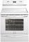 Frigidaire Gallery Premier 30" Free Standing Electric Range In White