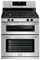 Frigidaire Gallery 30" Stainless Steel Freestanding Gas Double Oven Range