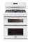 Frigidaire Gallery 30" White Freestanding Double Oven Gas Range