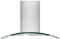 Frigidaire 36" Stainless Steel Glass Canopy Island Hood