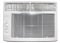 FRIGIDAIRE 10,000 BTU 9.8 EER 115 Volts Window Unit