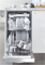 Miele 18"  Custom Panel Slimline Built-In Dishwasher