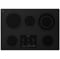 Whirlpool 30" Black Electric Ceramic Glass Cooktop