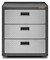 Gladiator Garageworks Hammered Granite Ready-To-Assemble 3-Drawer Modulator GearBox