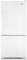 Whirlpool White Bottom Freezer Refrigerator