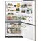 GE GBSL3HCXLLS CleanSteel Bottom Freezer Refrigerator