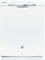GE 24" White Built-In Dishwasher