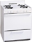 Premier 30" Free Standing White Gas Stove