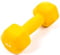 GoFit Yellow Neoprene 8 LB Dumbbell