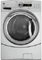 GE GFWS3505LMS Metallic Silver Frontload Washer