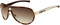 Gucci Unisex Brown Gradient Aviator Sunglasses
