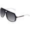 Gucci Blue And White Large Aviator Unisex Sunglasses