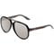 Gucci Silver Mirrored Medium Aviator Unisex Sunglasses