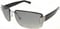 Gucci Unisex Grey Gradient Frameless Sunglasses