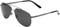 Gucci Unisex Dark Ruthenium Small Aviator Sunglasses