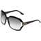 Gucci Black Interlocking G Ladies Sunglasses
