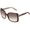 Gucci Grey Gradient Retro Ladies Sunglasses