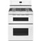Whirlpool Gold White Double Oven Freestanding Gas Range