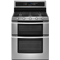 Whirlpool Gold Stainless Steel Double Oven Freestanding Gas Range