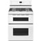 Whirlpool Gold White Double Oven Freestanding Gas Range