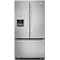 Whirlpool Monochromatic Stainless Steel French Door Bottom Freezer Refrigerator