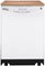 GE 24" White Portable Dishwasher