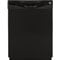 GE 24" GLD3806TBB Black Built-In Dishwasher