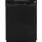 GE 24" GLD4908TBB Black Tall Tub Built-In Dishwasher