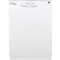 GE 24" GLD4908TWW White Tall Tub Built-In Dishwasher