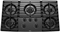 Whirlpool 36" Black Gas Cooktop