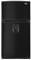 Whirlpool Black Top-Freezer Refrigerator