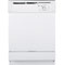 GE 24" White Built-In Dishwasher