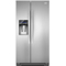 Whirlpool Gold GSF26C4EXS Monochromatic Stainless Steel Side-By-Side Refrigerator