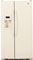 GE Bisque Side-By-Side Refrigerator