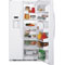 GE GSHF6KGZWW White Side-By-Side Refrigerator