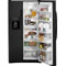 GE GSHF6LGZBB Black Side-By-Side Refrigerator