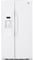 GE 25.8 Cu Ft Side By Side White Refrigerator