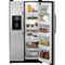 GE CleanSteel Side-By-Side Refrigerator