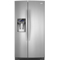 Whirlpool Gold GSS26C4XXY Monochromatic Stainless Steel Side-By-Side Refrigerator